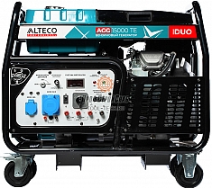 Бензиновый генератор Alteco AGG 15000 TE DUO ракурс 3