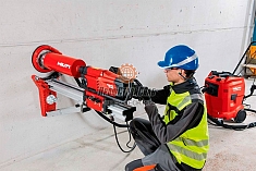 Применение водосборного кольца Hilti DD-WCS-250